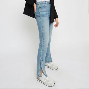 Dynamite | Gisele Split Hem Jeans